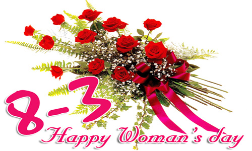 HAPPY WOMEN'S DAY 8/3 : 